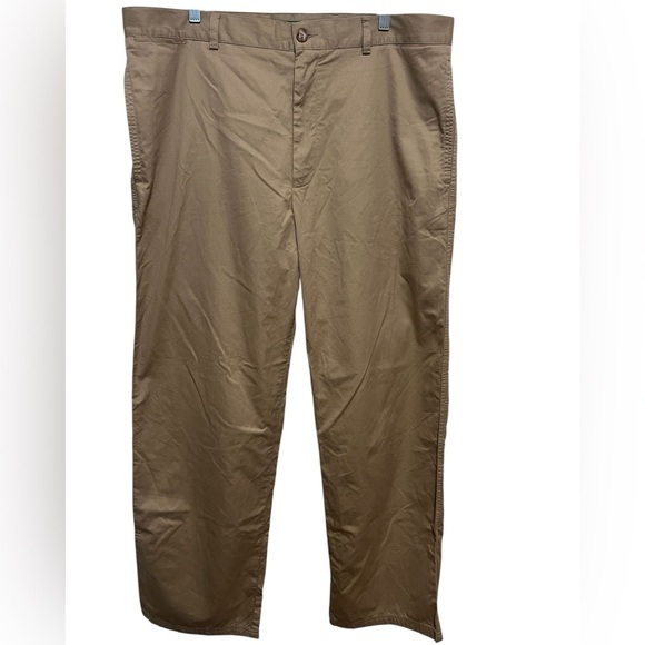 Lacoste Other - Lacoste Men's Brown Regular Fit Chino Cotton Pants Size 40